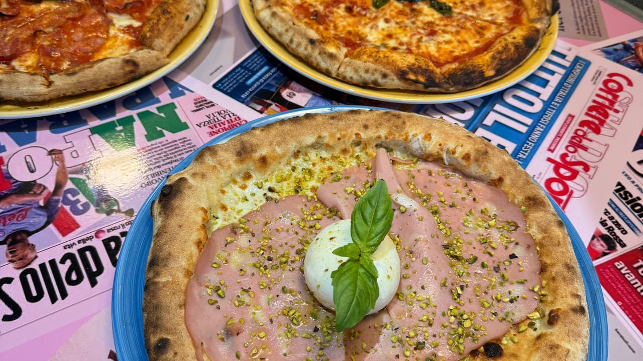 Offre AMORE MIO : 1 pizza achetée = 1 dessert au choix offert